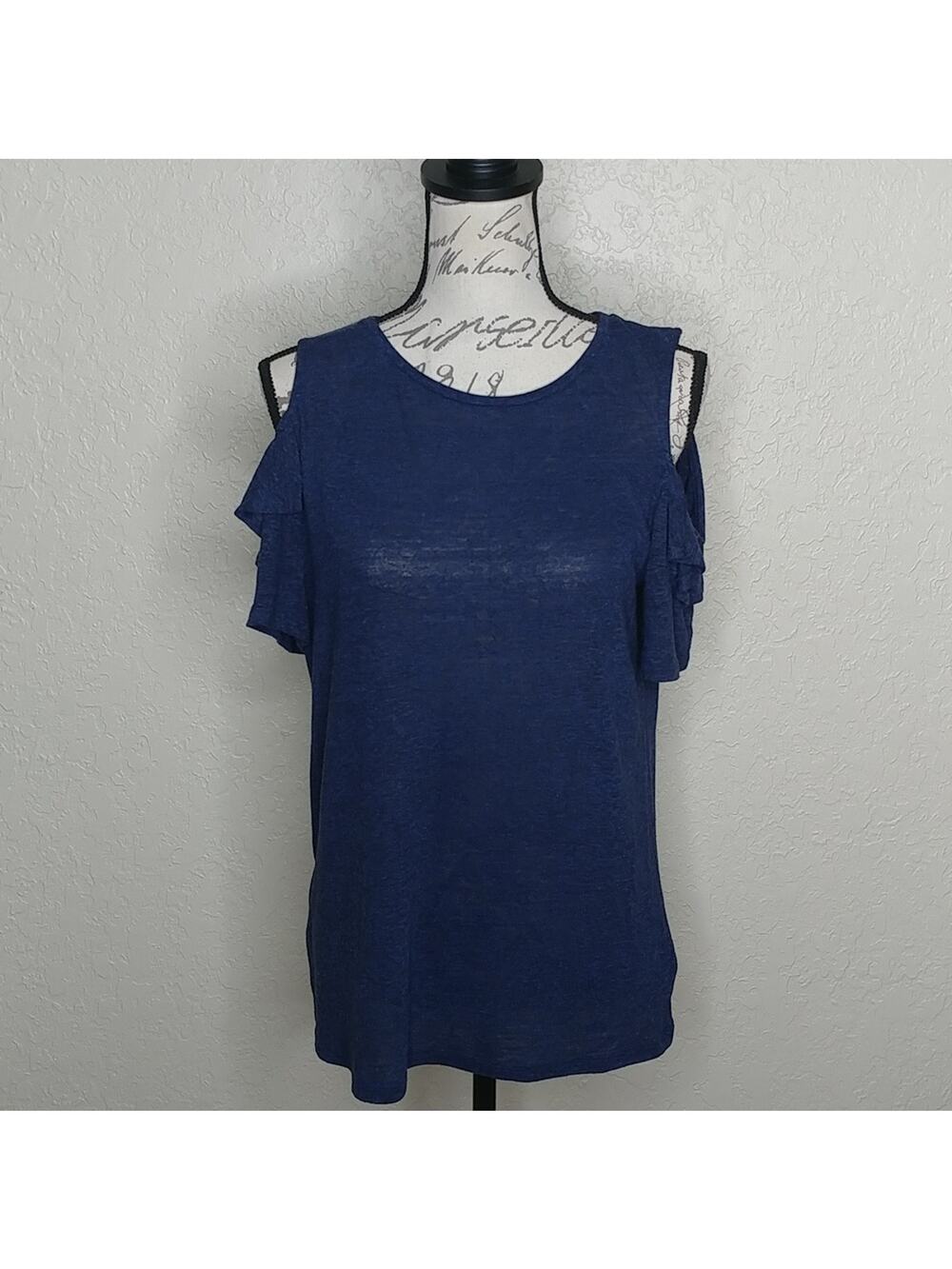 Old Navy Cold Shoulder Blue Size M